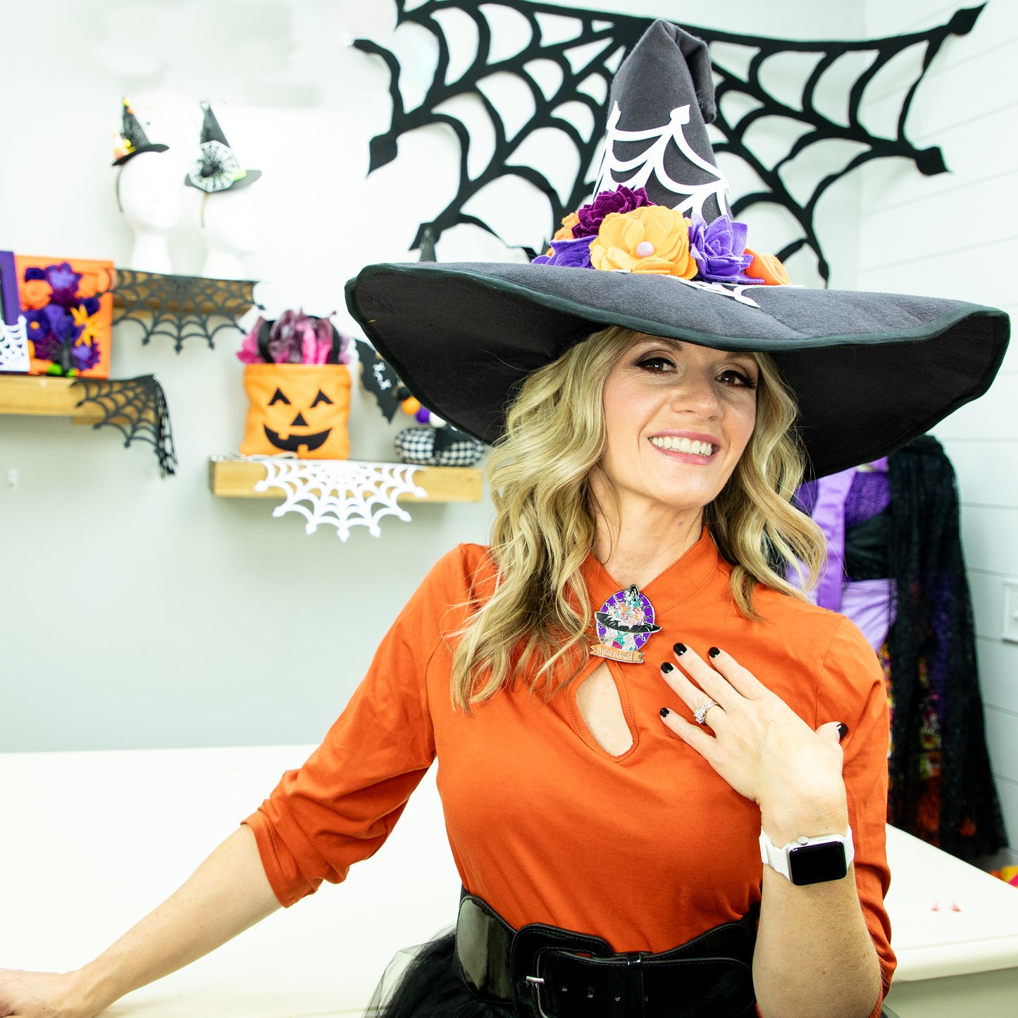 Witch Craft Enamel Pin | Halloween Jewelry | Gifts for Crafters