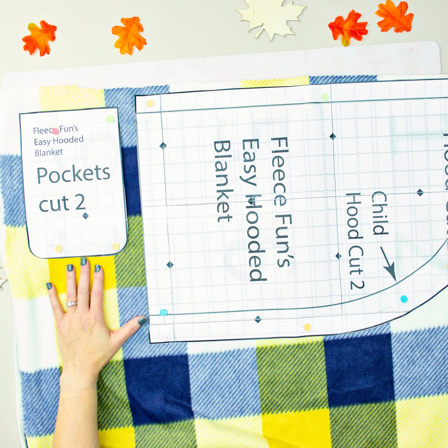 Hooded Blanket Digital Pattern