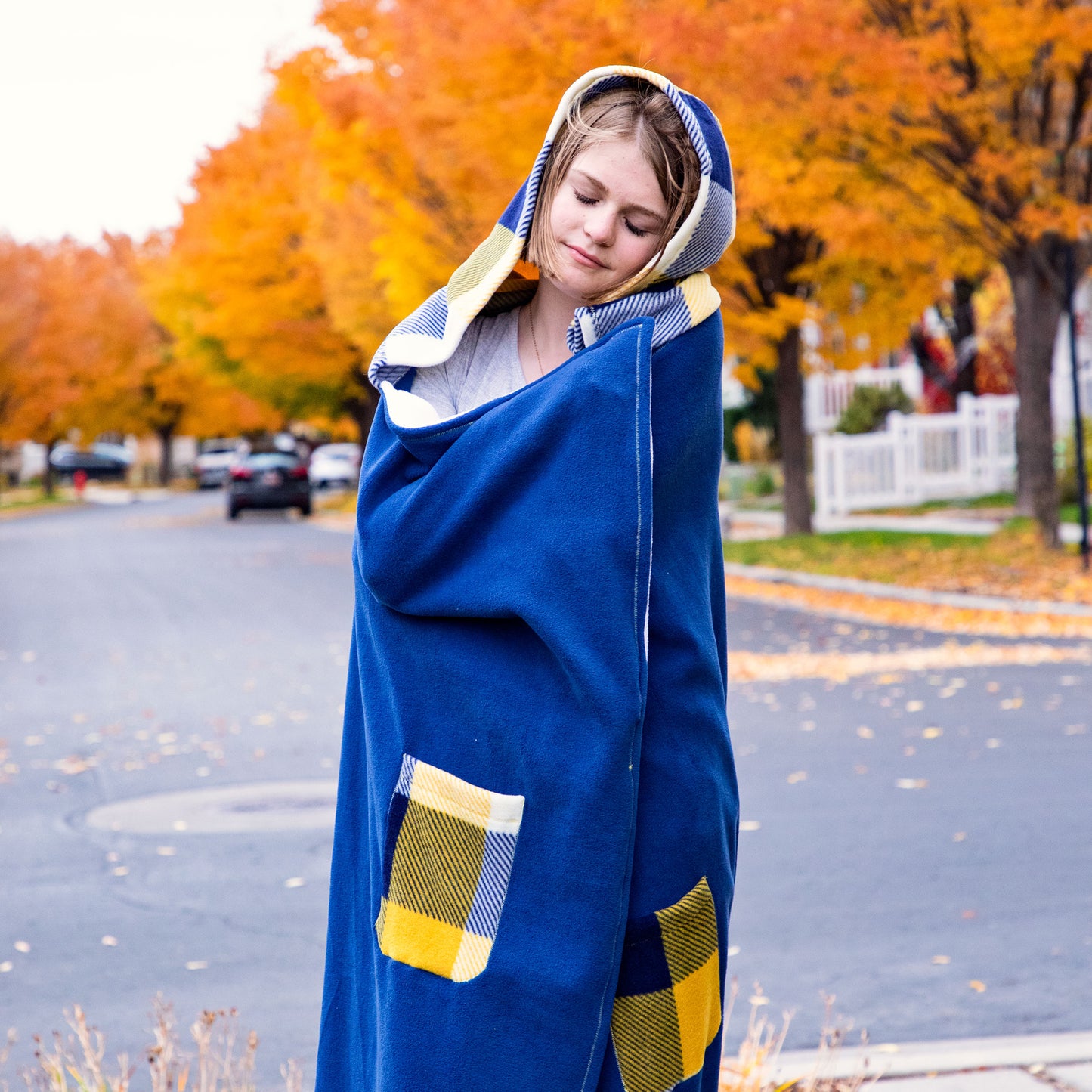 Hooded Blanket Digital Pattern
