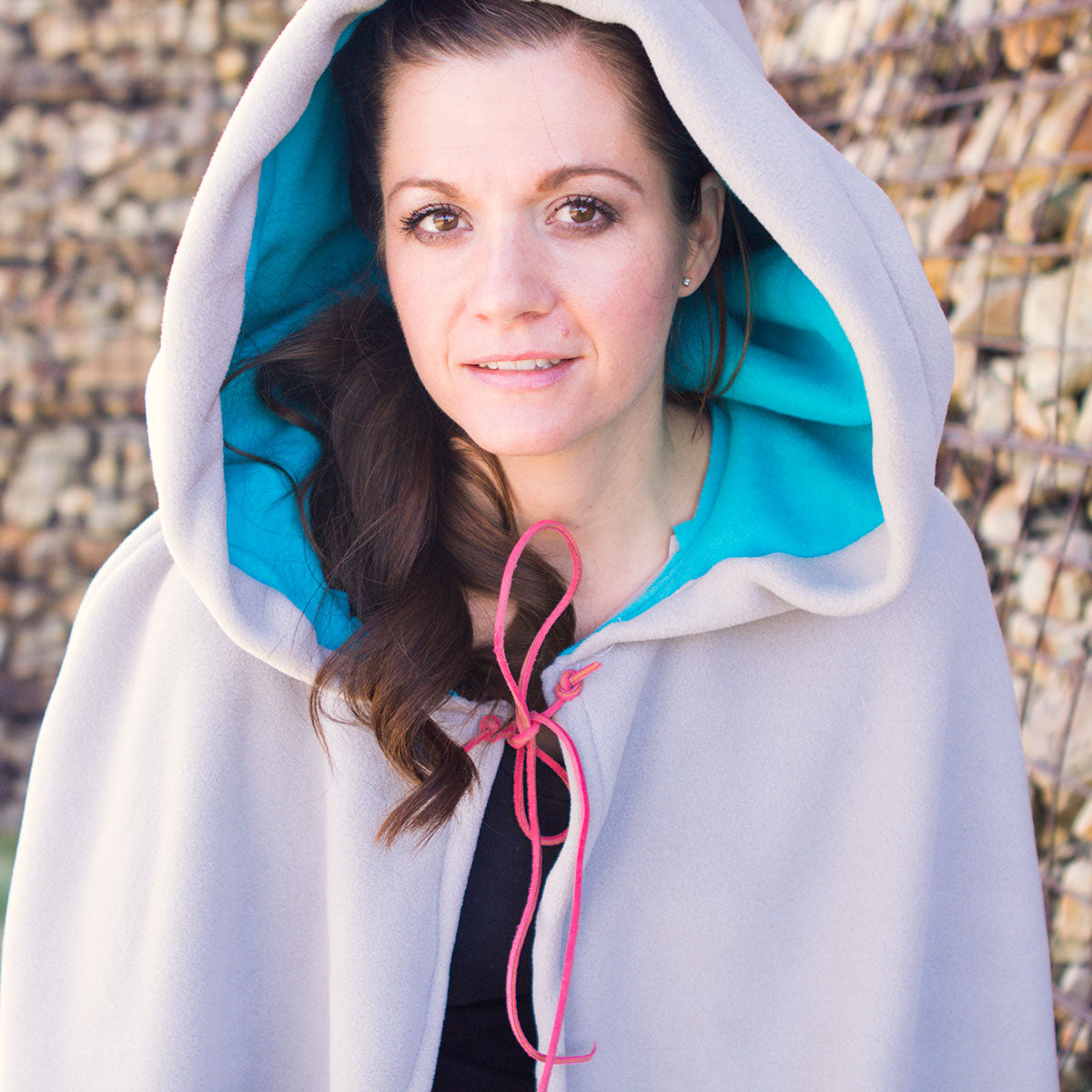 Long Hooded Cloak Paper Sewing Pattern