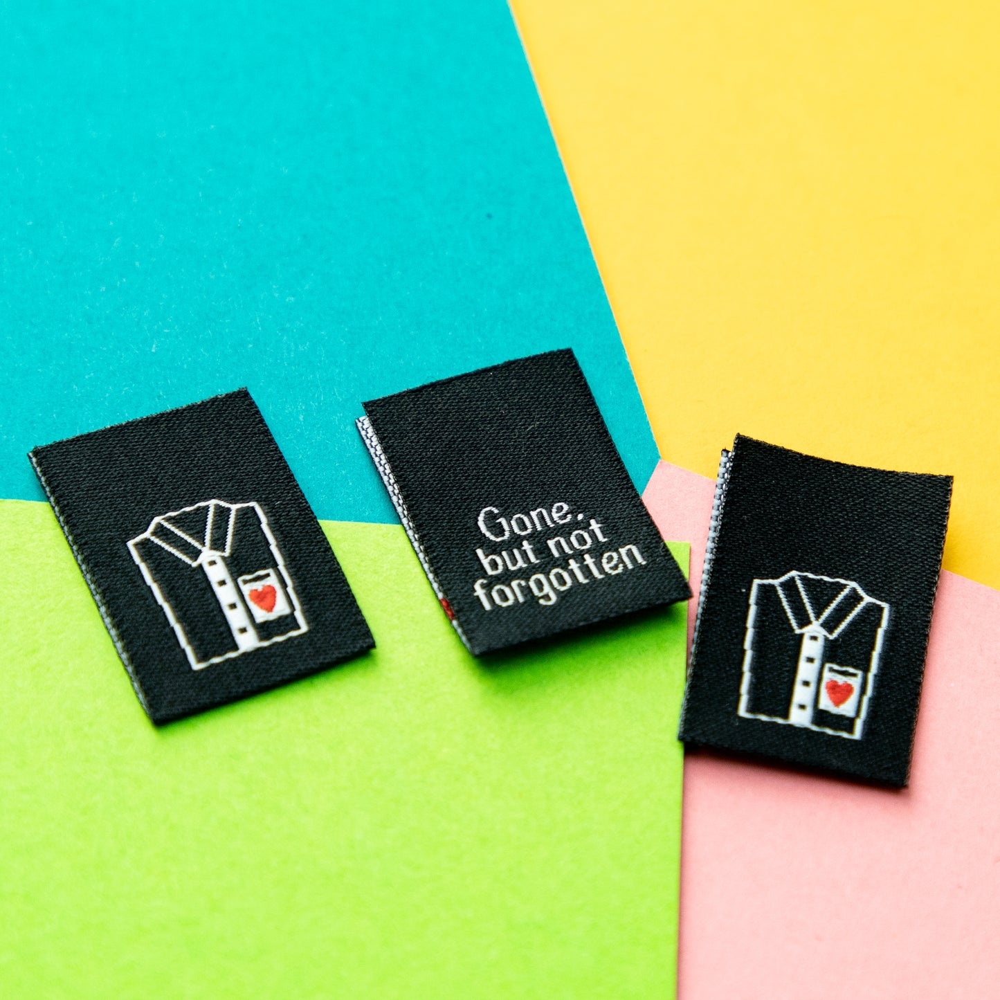Memory Sewing Labels | Woven Labels | Clothing Labels | Sewing labels for Memory items | Memory Quilt Sewing Labels
