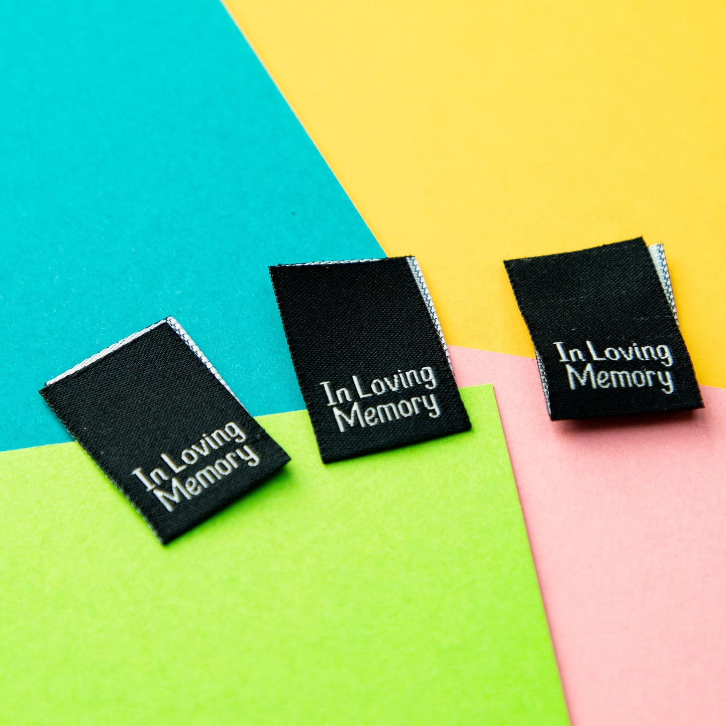 Memory Sewing Labels | Woven Labels | Clothing Labels | Sewing labels for Memory items | Memory Quilt Sewing Labels