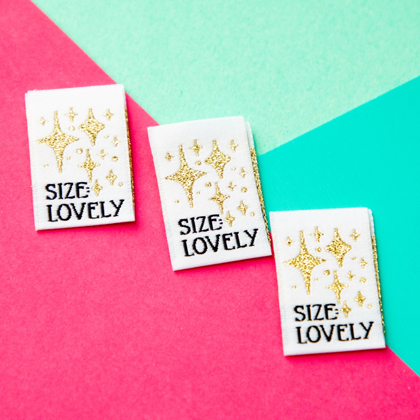Size Inclusive Sewing Labels | Woven Labels | Clothing Labels