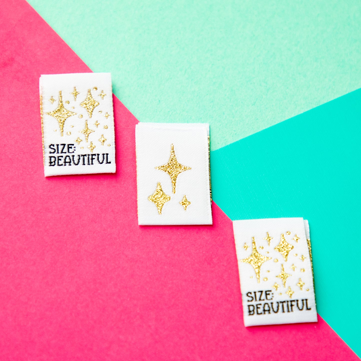 Size Inclusive Sewing Labels | Woven Labels | Clothing Labels