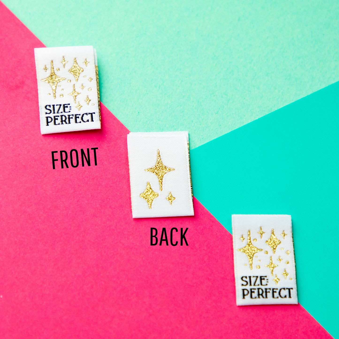Size Inclusive Sewing Labels | Woven Labels | Clothing Labels