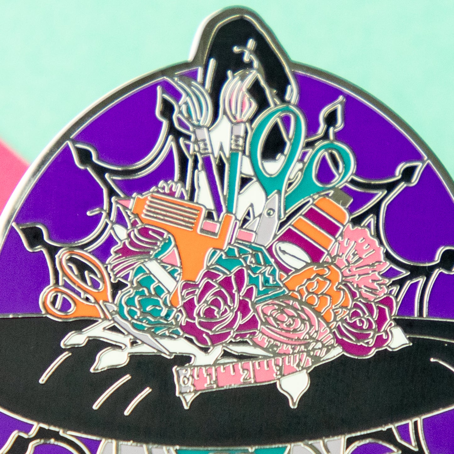 Witch Craft Enamel Pin | Halloween Jewelry | Gifts for Crafters