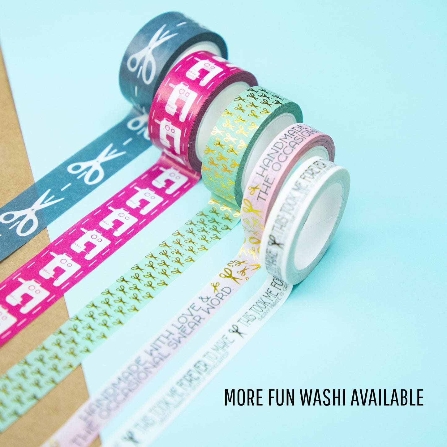 Handmade with the Occasional Swear Word Washi Tape