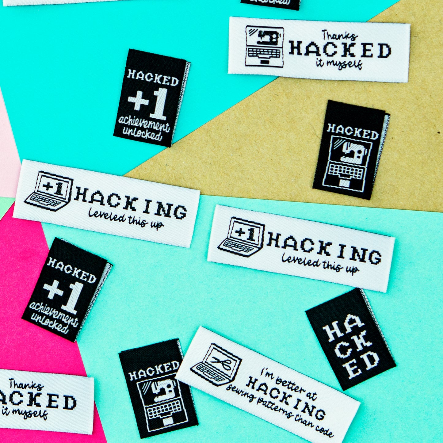 Hacked Sewing Labels - Let them know you modified it!