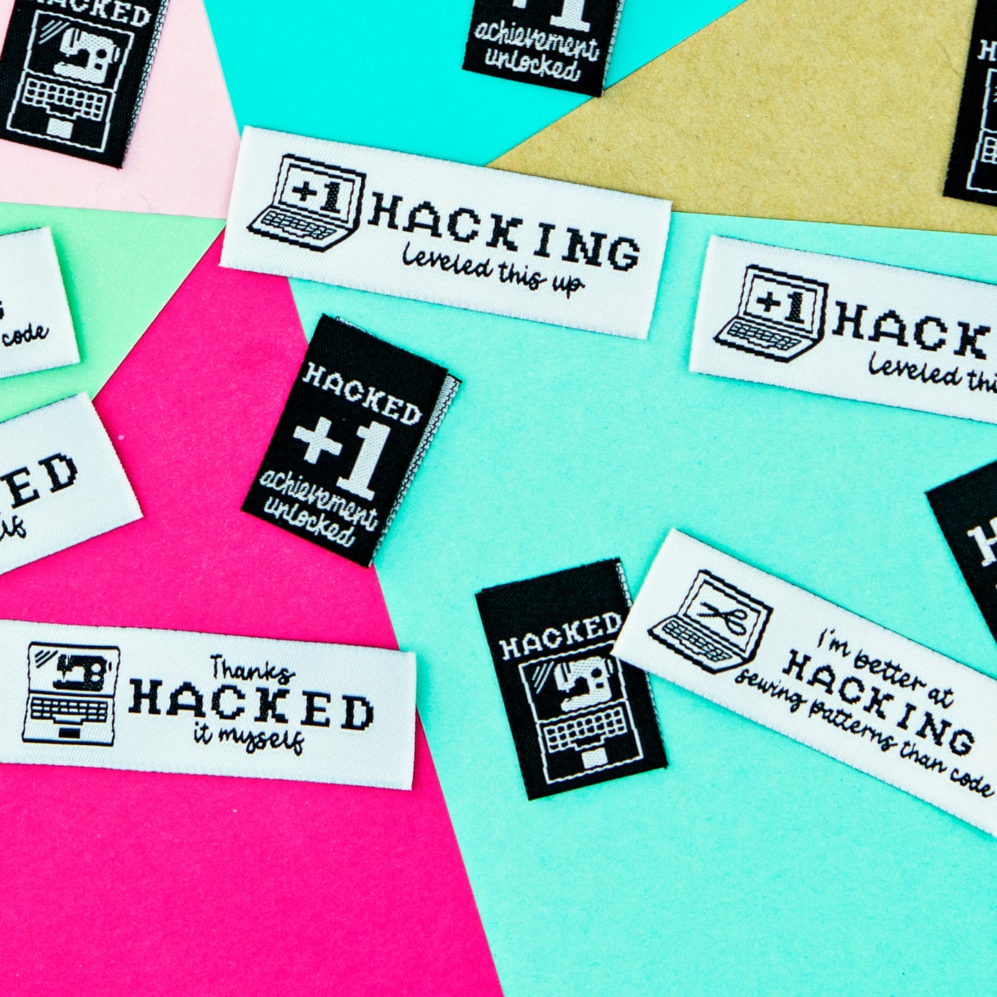 Hacked Sewing Labels - Let them know you modified it!