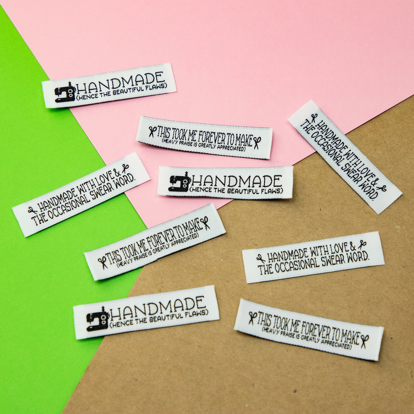 Funny Handmade Sew in Labels
