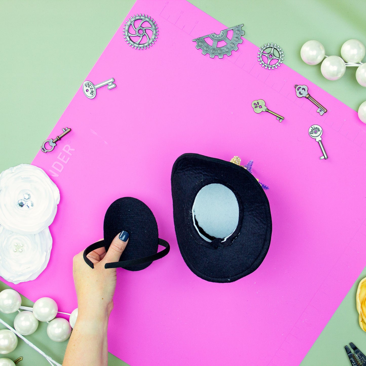 Mini Top Hat Pattern and SVG Files