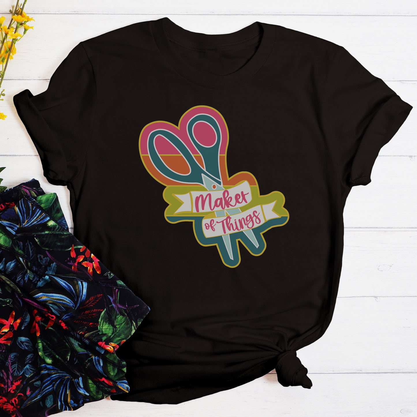 Maker of Things Women’s fitted t-shirt | Gifts for Crafters | Gifts for Sewists