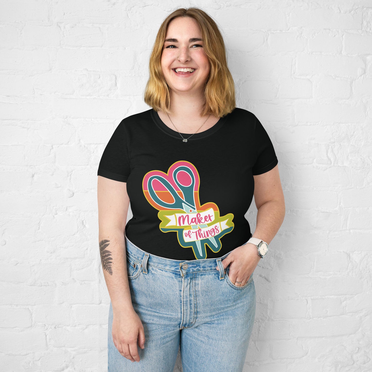 Maker of Things Women’s fitted t-shirt | Gifts for Crafters | Gifts for Sewists