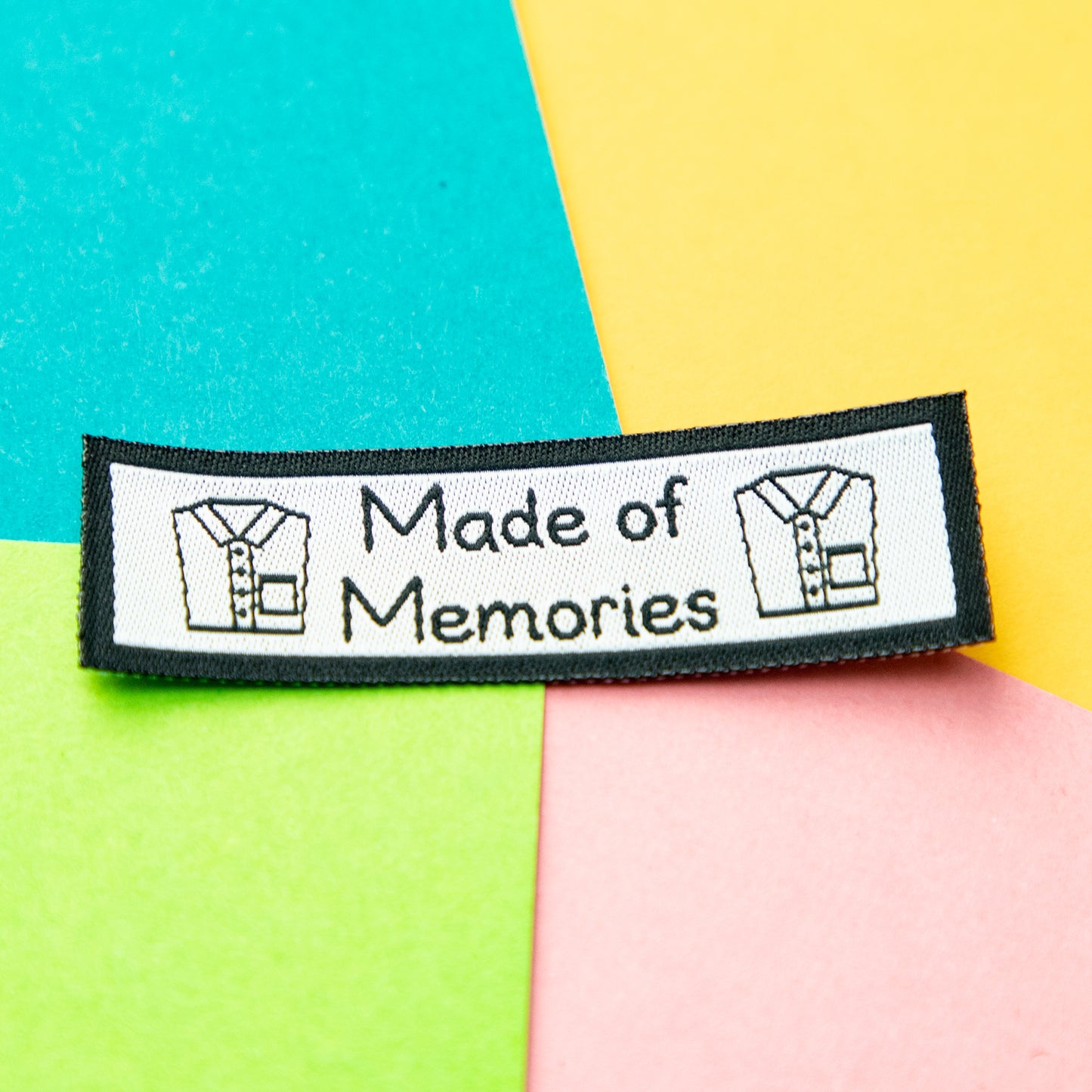 Memory  Sewing Labels | Woven Labels | Clothing Labels | Sewing labels for Memory items | Memory Quilt Sewing Labels