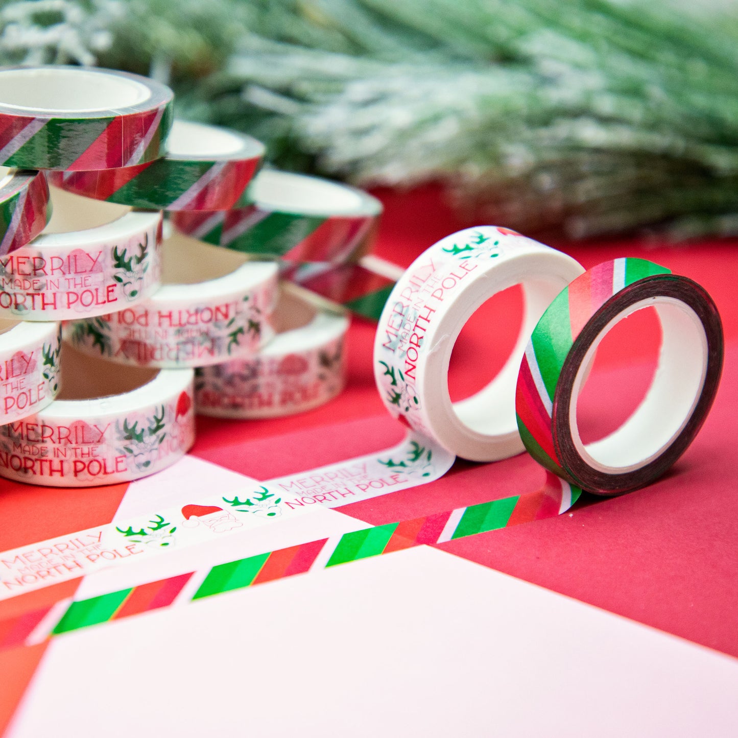 Merrily Made in the North Pole Washi Tape Set
