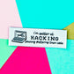 Hacked Sewing Labels  - Let them know you modified it!