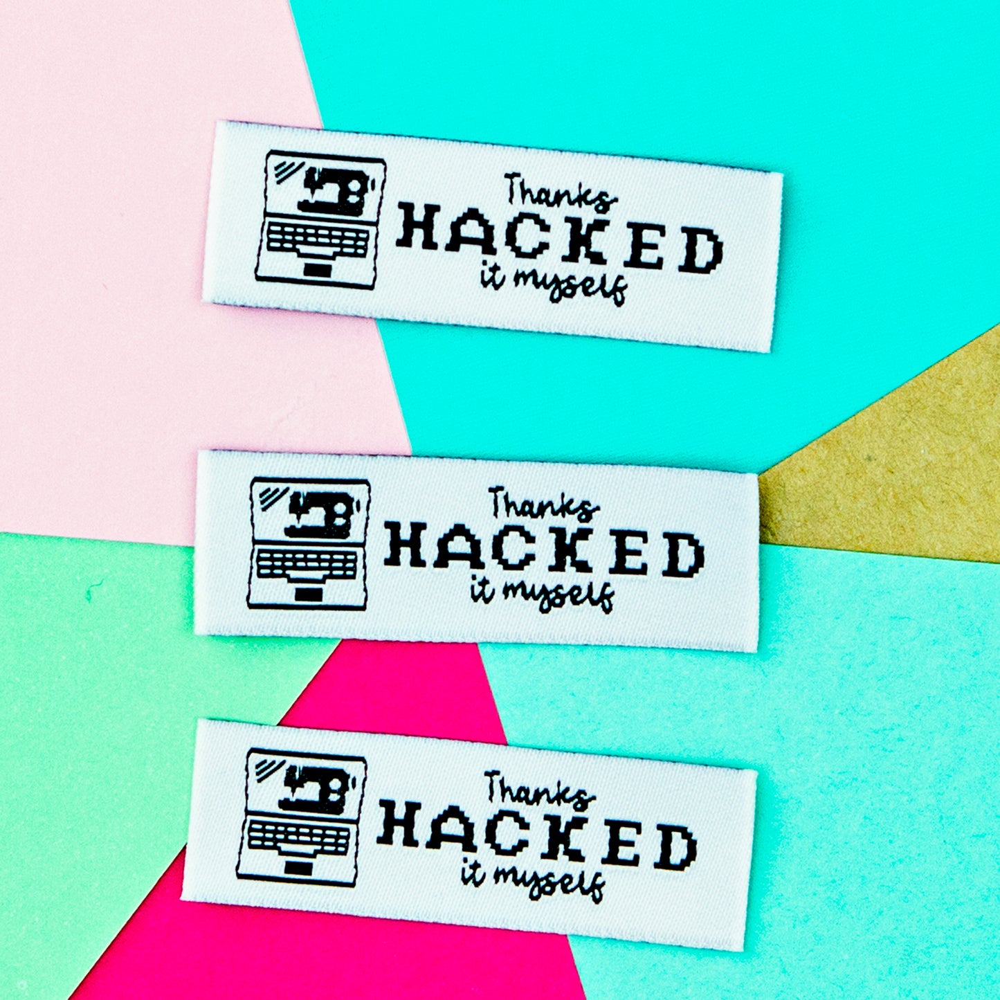 Hacked Sewing Labels  - Let them know you modified it!