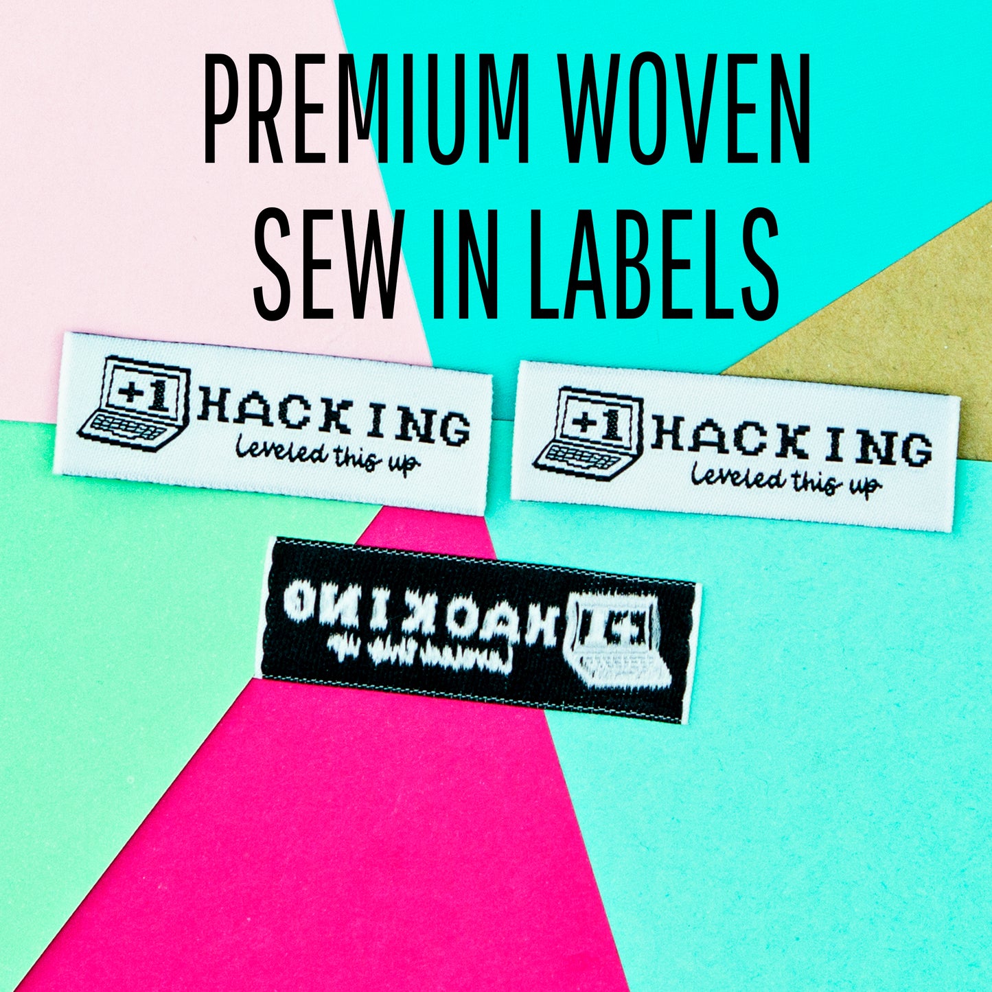 Hacked Sewing Labels  - Let them know you modified it!