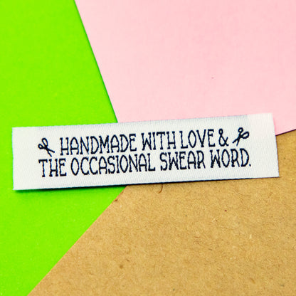 Funny Handmade Sew in Labels
