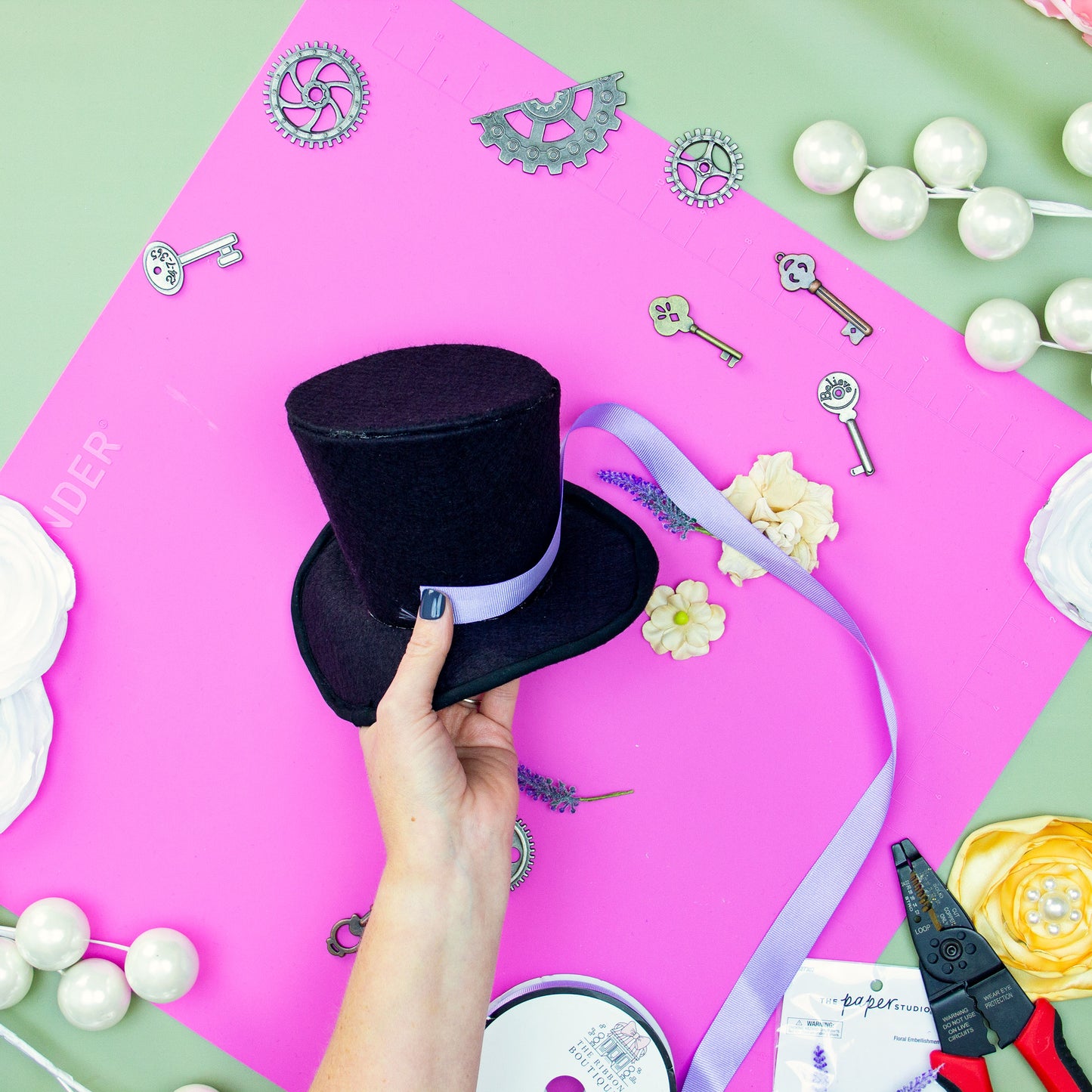 Mini Top Hat Pattern and SVG Files