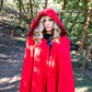 Red Riding Hood Cape Physical Paper Pattern