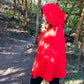 Red Riding Hood Cape Physical Paper Pattern