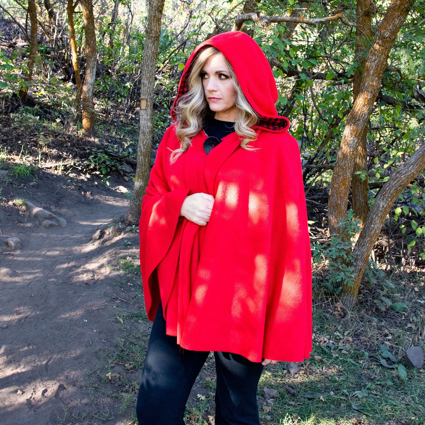 Red Riding Hood Cape Physical Paper Pattern