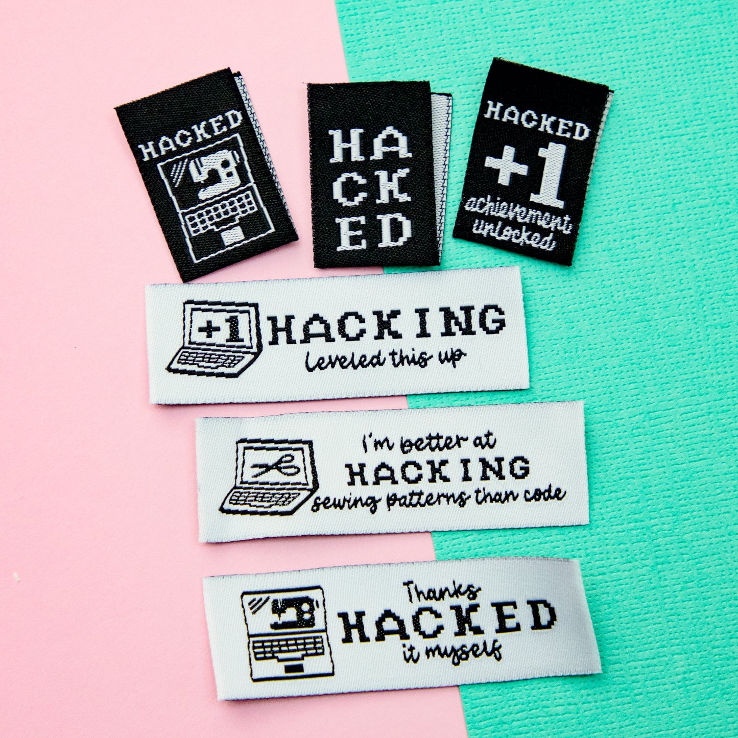 Hacked Sewing Labels  - Let them know you modified it!